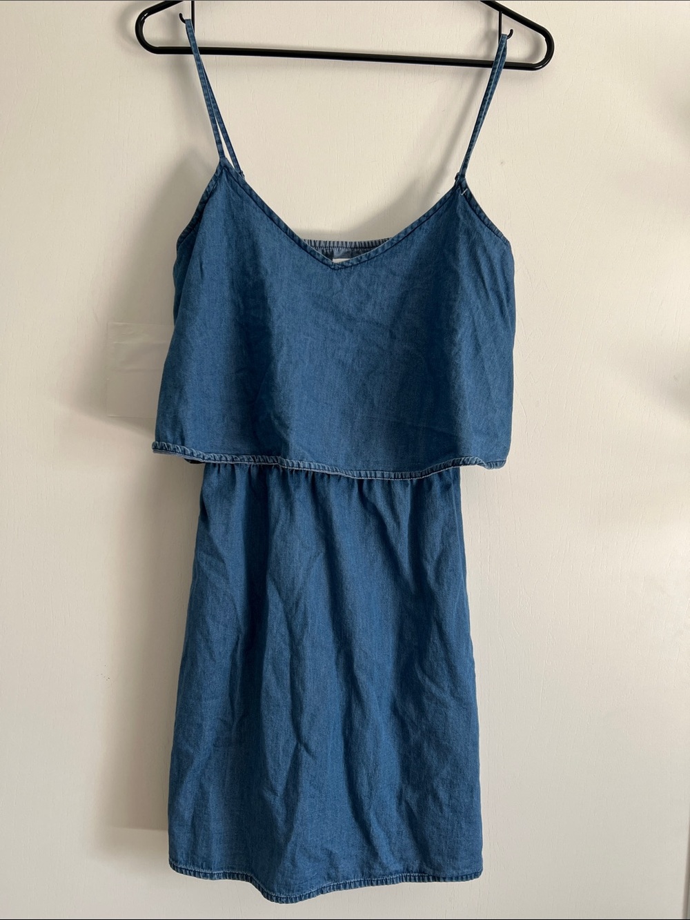 Old Navy Dress Chambray Dress Petite Small